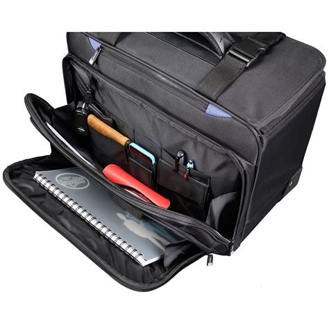 Valise De Pilote Pioneer Lightpak Avec Poign E Et Roulettes Polyester