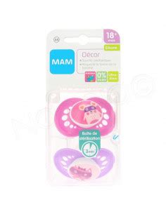 Mam D Cor Classique Sucette Anatomique Silicone Mois Et Plus Boite