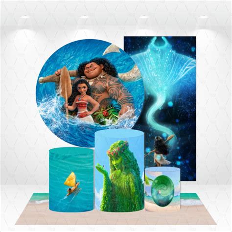 Conjunto De Capas De Painel E Cilindros Moana Elo