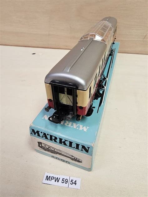 Märklin 4090 TEE Aussichtswagen DB 1 Kl beige rot Blech Kaufen