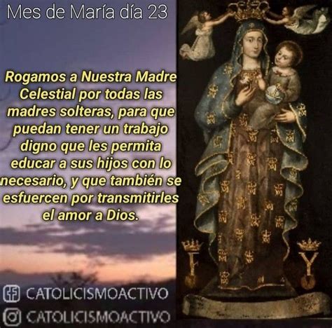 Pin de Aleida Maita en Vírgenes Madre soltera Virgencita Saludos de