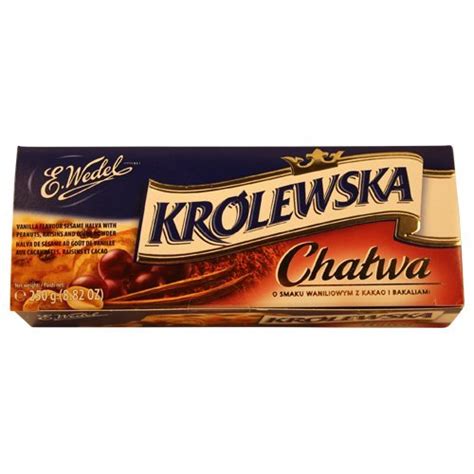 Chalwa Krolewska von Wedel 250g Wedel Cha wa Królewska Kakao 250g