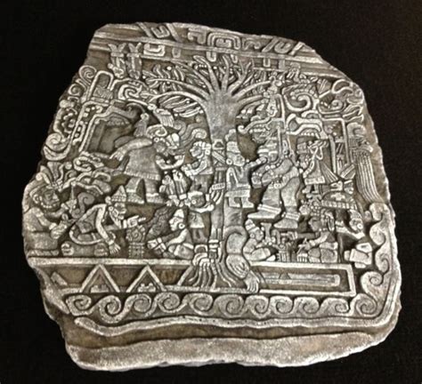 Izapa Stela 5 Tree Of Life Lehi Nephi Stone Mayan Glyph Lds Mormon Art