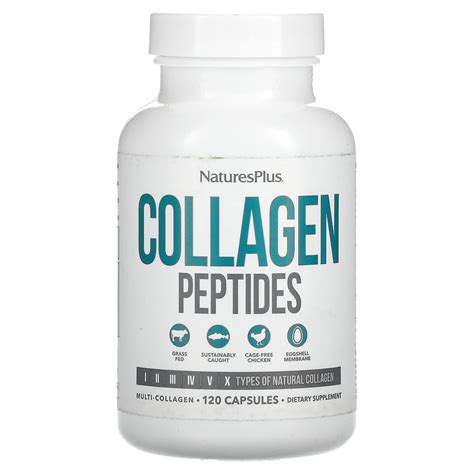 NaturesPlus Collagen Peptides 120 Capsules