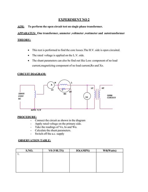 Transformer Course Lab Pdf