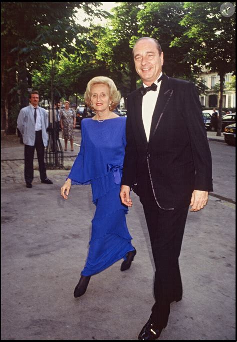 Photo Archives Jacques Chirac Et Son Pouse Bernadette Arrivent Au