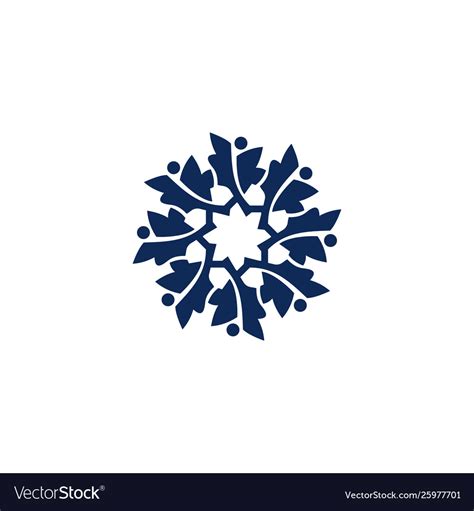 Abstract logo template Royalty Free Vector Image