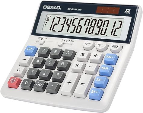 Calculatrice De Bureau Grandes Touches Avec Grand Cran Chiffres