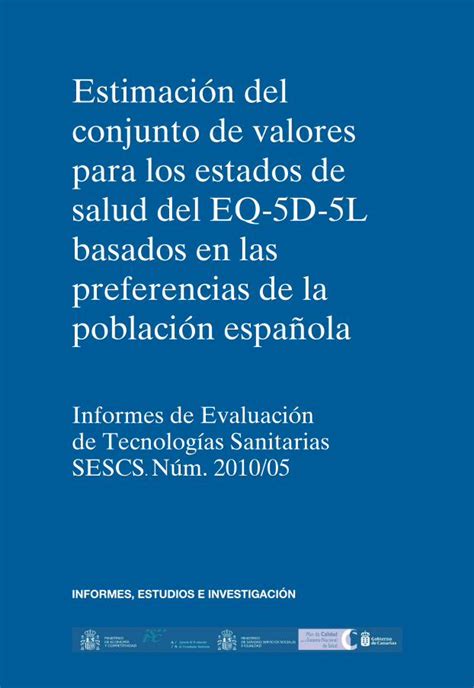 Pdf Estimación Del Conjunto De Valores Para Los Estados De