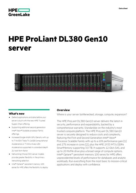 Hp Proliant Dl Gen Plus Datasheet On Deals Dpise Dps Uminho Pt