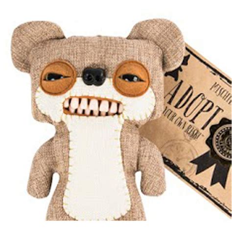 Fuggler Medium 9 Teddy Bear Nightmare Chase Light Brown Chase