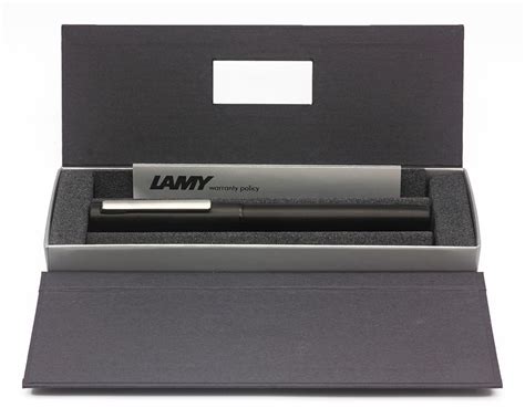 Lamy Aion Rollerball Pen Matte Black Wsilver Clip Near Mint In Box