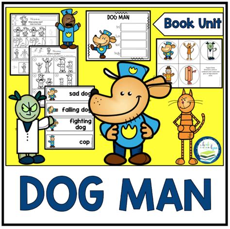 DOG MAN BOOK UNIT ~ Book Units by Lynn