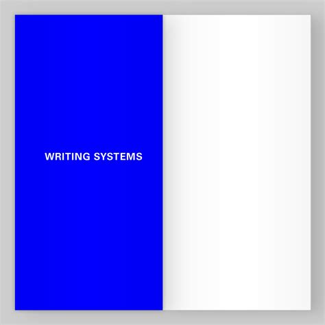 Writing Systems on Behance