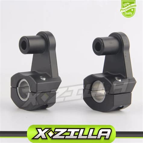 Universal 2 Inch Pivoting Motorcycle Handlebar Riser For 7 8 22mm And