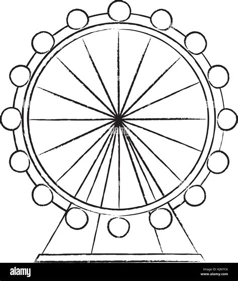 Karussell Riesenrad Silhouette Stock Vektorgrafiken Kaufen Seite 2