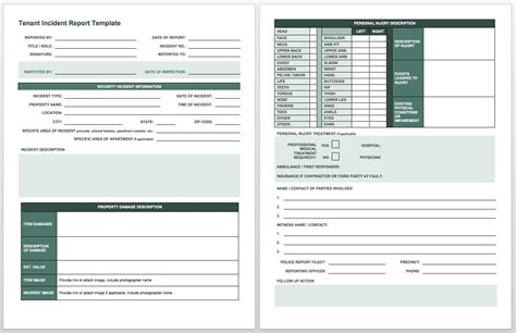 Free Incident Report Templates & Forms | Smartsheet