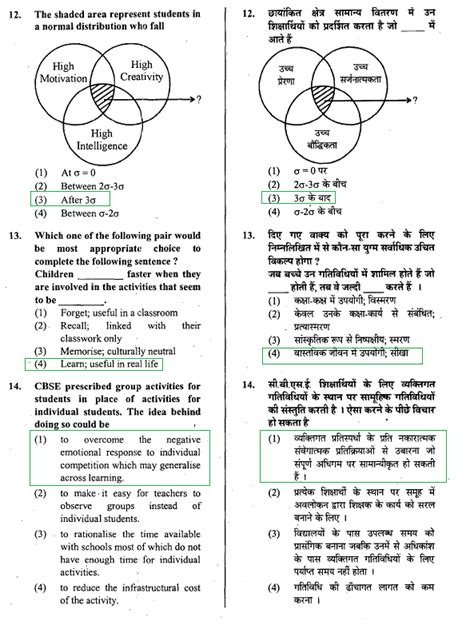 Previous Year Ctet Question Paper With Answer Pedagogy Ncert