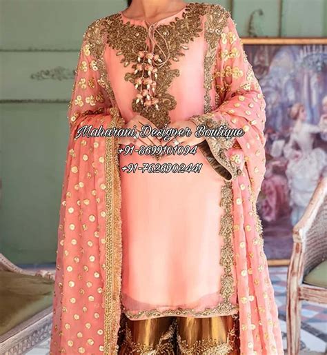 Punjabi Suit Design 2022 Party Wear Maharani Designer Boutique