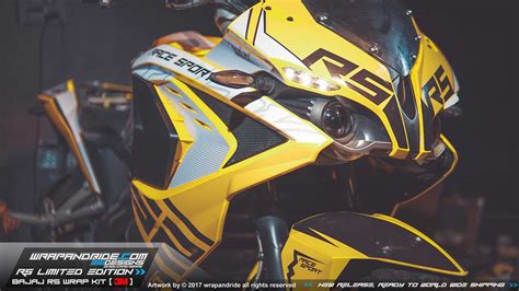 PULSAR RS 200 MODIFIED STICKERING 44 OFF