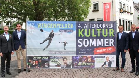 Attendorner Kultursommer Startet Im Juli