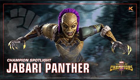 Champion Spotlight Jabari Panther — Marvel Contest Of Champions