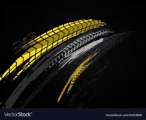 Tire background image Royalty Free Vector Image