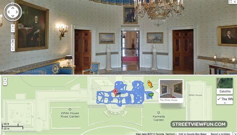 Visit the White House on Google Maps Street View - StreetViewFun