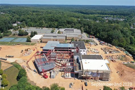 Progress - Neelsville Middle School Construction Progress