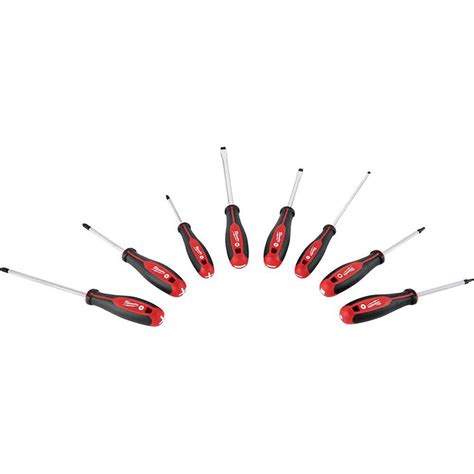 Milwaukee Tool Screwdriver Set Pc Phillips Slotted Square