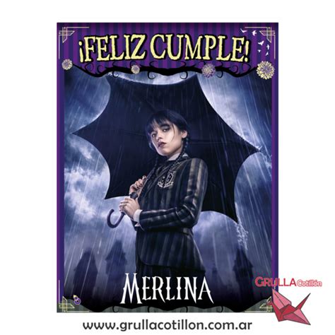 Afiche Merlina Comprar En Grulla Mayorista