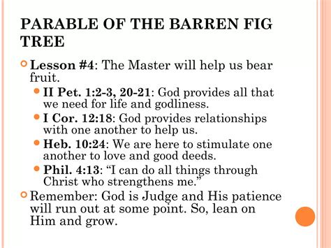 parable of fig tree 5