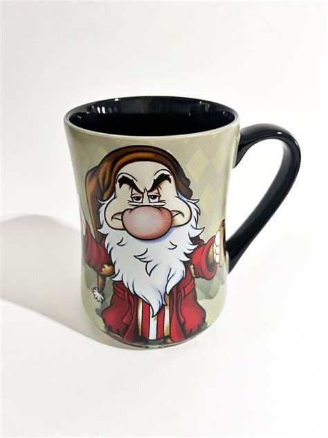 Disney Parks Grumpy I Hate Mornings Oz Coffee Mug Snow White Seven