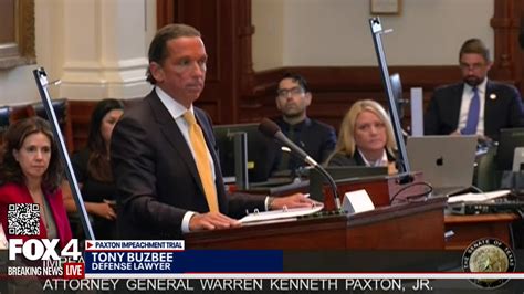 Paxton Impeachment Trial Lawyer On Alleged Mistress Fox 4 Dallas