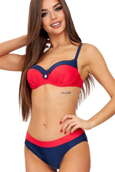 Elcante bikini komplet rozmiar M 5905997122481 Cena Opinie Dwuczęściowe 15530708225 Allegro