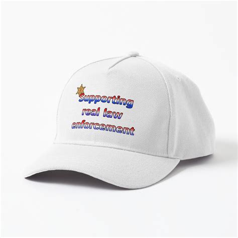 Shop Cozy Supporting Real Law Enforcement Sheriff Badge Cap Here At A