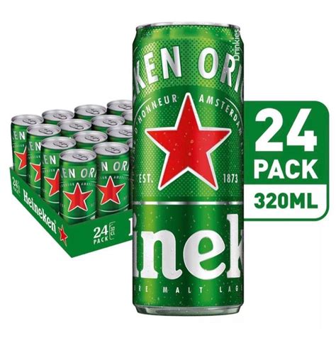 Great Deal Heineken Beer Lager Can X Ml Food Drinks