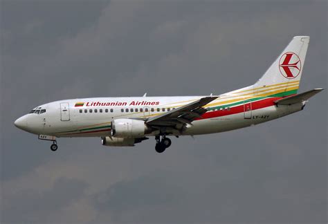 Boeing 737 500 Lithuanian Airlines Airliners Now