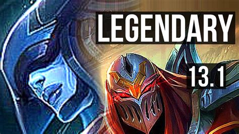 Lissandra Vs Zed Mid Legendary Games K Mastery