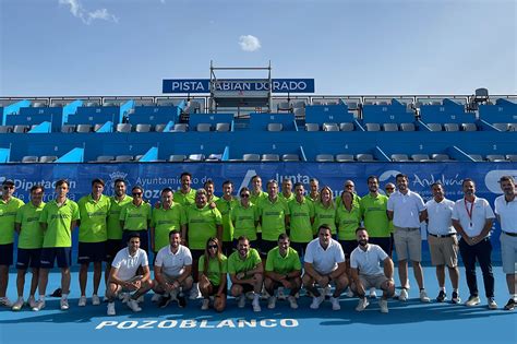 Equipo Arbitral En El Atp Challenger De Pozoblanco