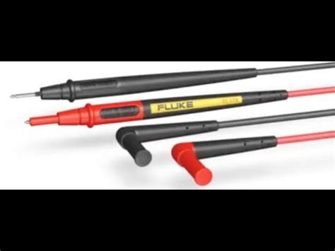 Fluke Tl Twistguard Test Leads Overview Youtube