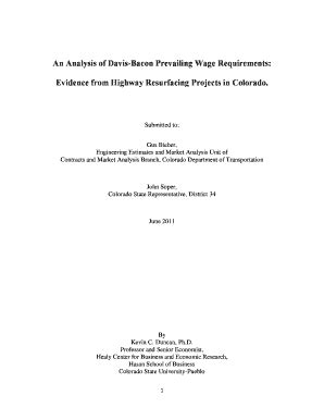 Fillable Online Michiganbuildingtrades An Analysis Of Davis Bacon