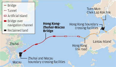 Seawalls Collapsed In Bridge Project Linking Hong Kong To Zhuhai And