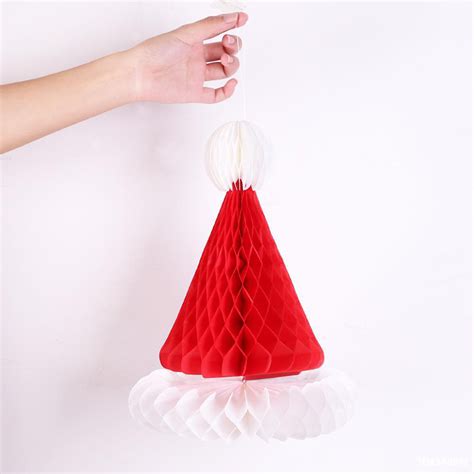 shyuyusa Christmas Honeycomb Paper Lantern Decoration Set Including ...