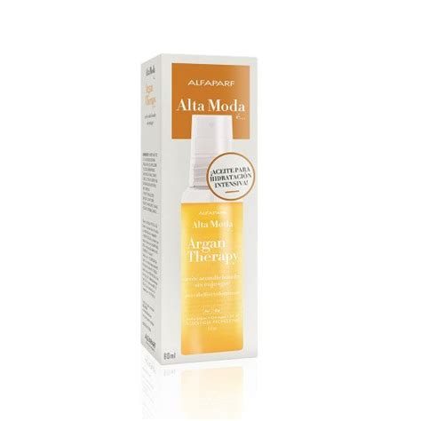 Alfaparf Alta Moda Argan Therapy Aceite Acondicionador Sin Enjuague