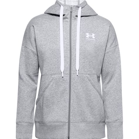 Under Armour Womens Rival Fleece Full Zip Hoodie Under Armour Womens