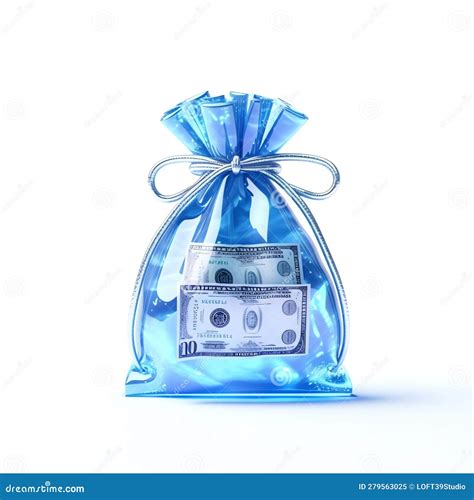 Generative Ai Money Bag With Dollar Stock Illustration Illustration