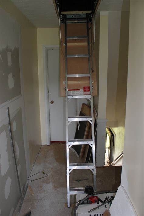 Attic Ladder Installation - Step by Step with Photos