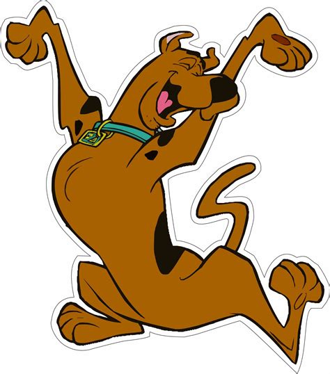 Scooby Doo 005 Vinyl Sticker Decal Full Color Cad Cut Etsy