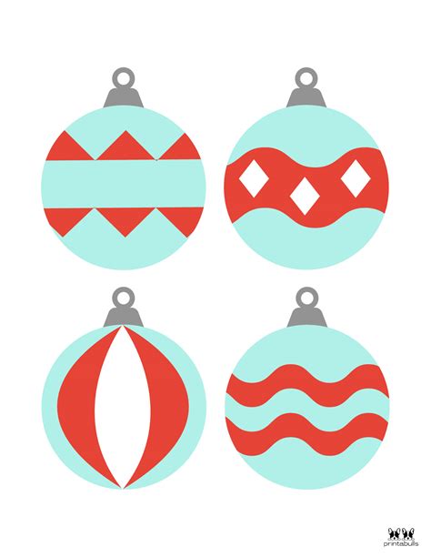 Printable Christmas Ornaments